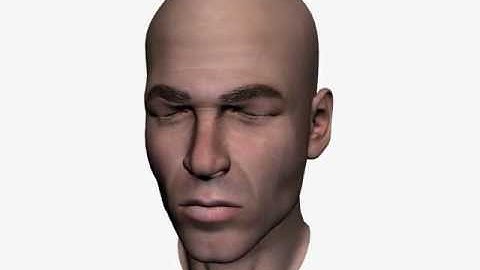 3DSMax Facial Animation Test