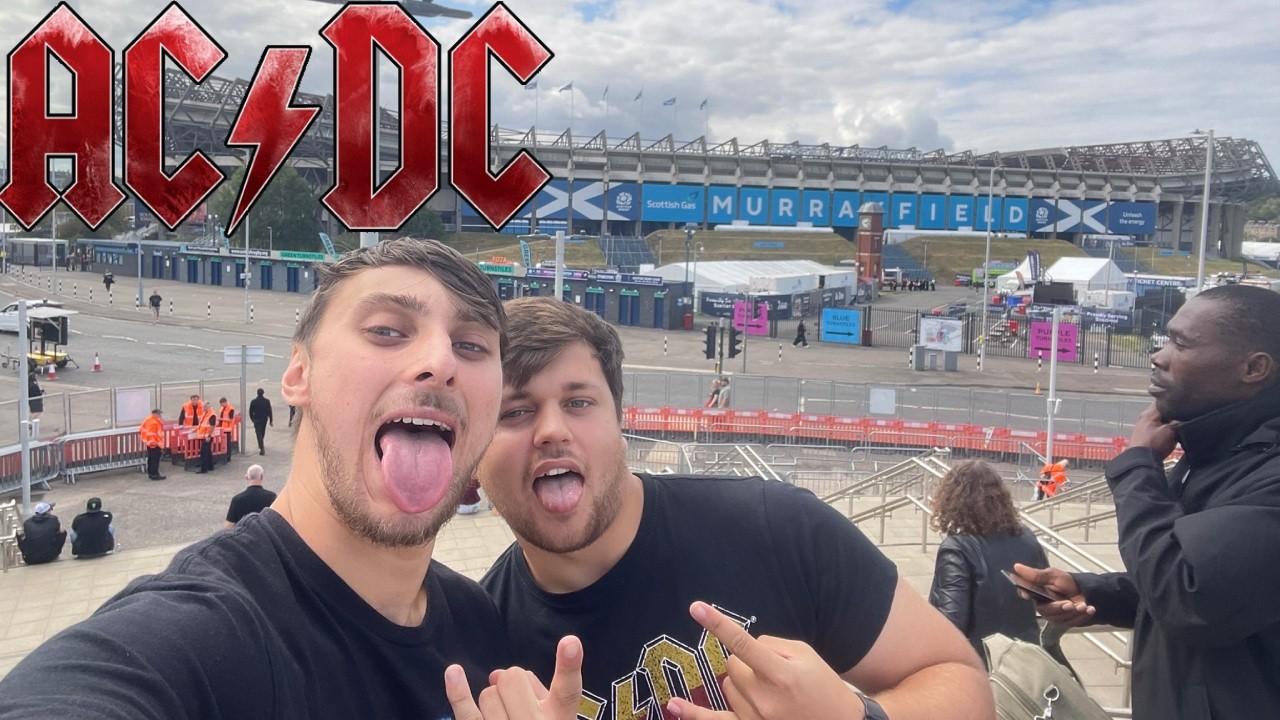 AC/DC - Live At Murrayfield Stadium Endinburgh Vlog - YouTube