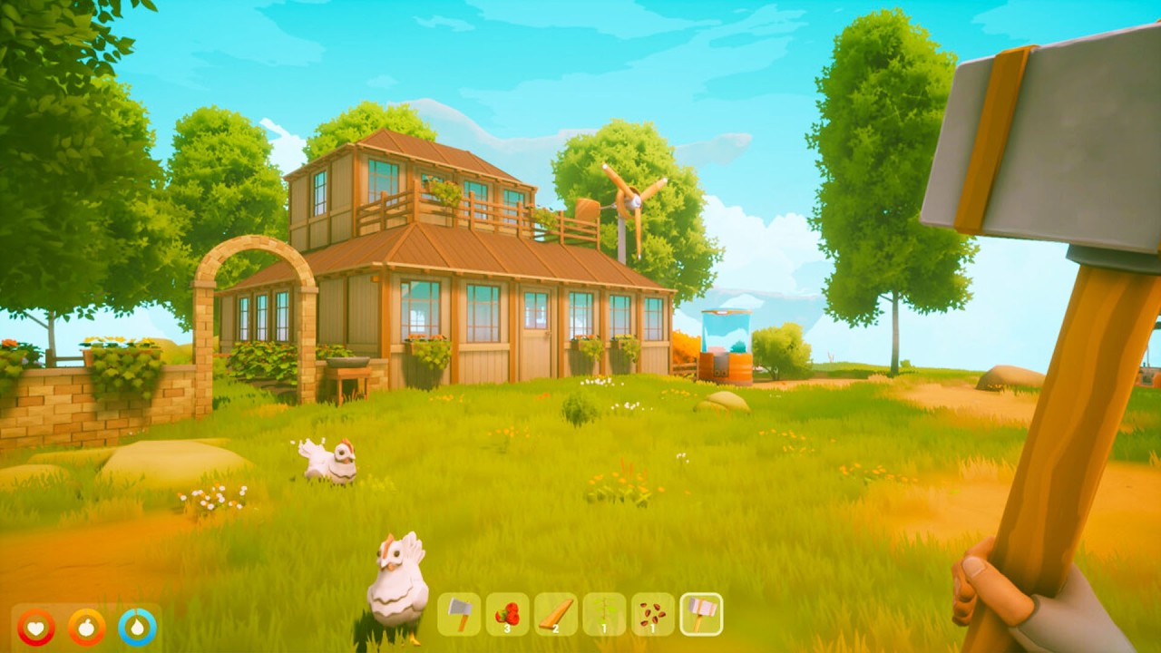 A Cozy Sandbox Survival In the Sky