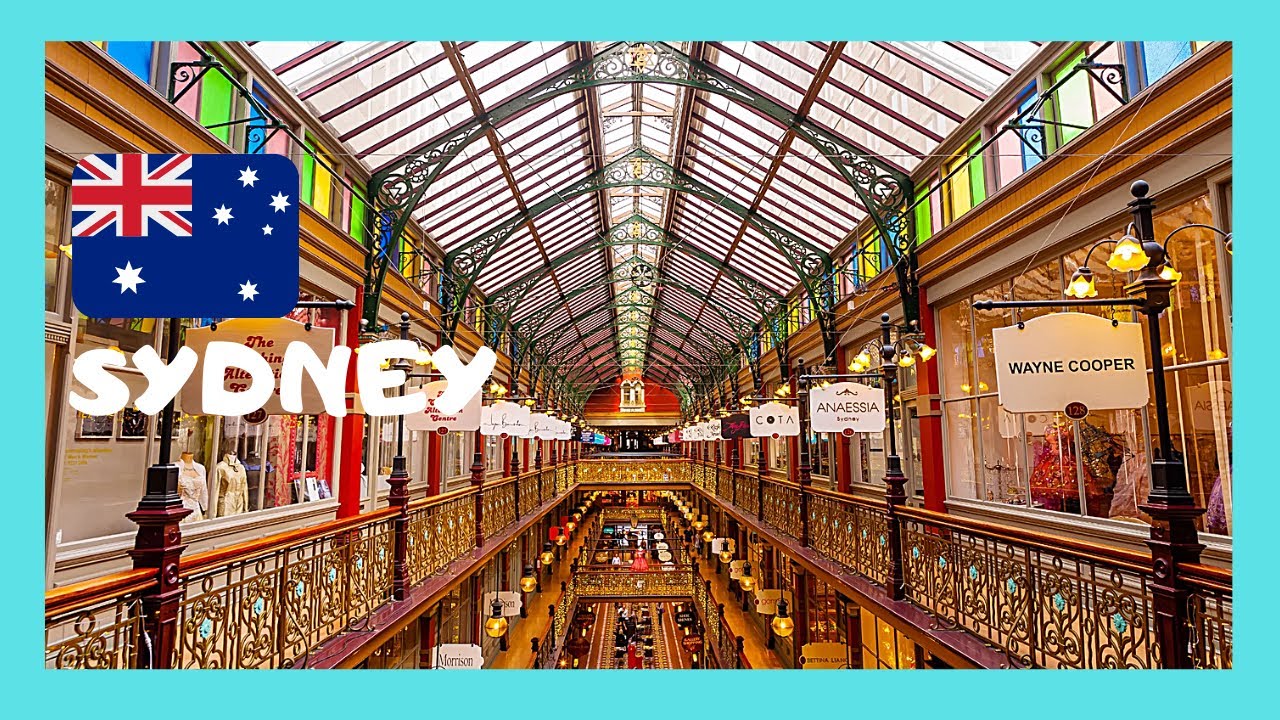 SYDNEY'S Strand Arcade is the city's oldest 🛍️ shopping mall (Australia) -  YouTube