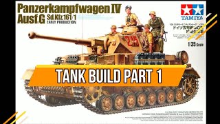 Panzerkampfwagen IV Ausf. G  German Panzer Tank BUILD PART 1  Tamiya Kit No. 35378