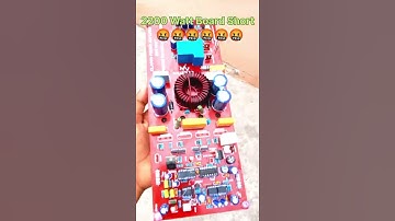 😭🤬2200 Watt Wala Amplifier board Short ho Gaya #abhidjreparing #electrical #experiment #djvlog #dj