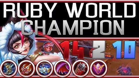 Ruby Mobile Legends Best Build 2019 / Top Global Ruby Mobile Legends