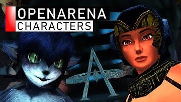 All OpenArena Character Models & Skins