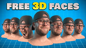3D Face Expressions Pack + Setup