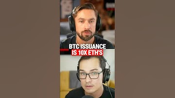 BTC Issued 10× More Than ETH Since the Merge (1.3% vs 0.13%)