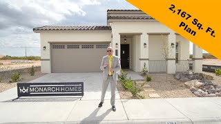 The 2167 Square Foot Plan from Monarch Homes Metro Central 2 | Moving to Las Cruces