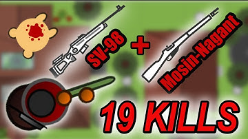 NEW 19 KILLS PERSONAL RECORD WITH SV-98 & MOSIN-NAGANT IN SOLO SQUADS !!! | SURVIV.IO