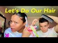 We Did Our Hair Together **E&K**