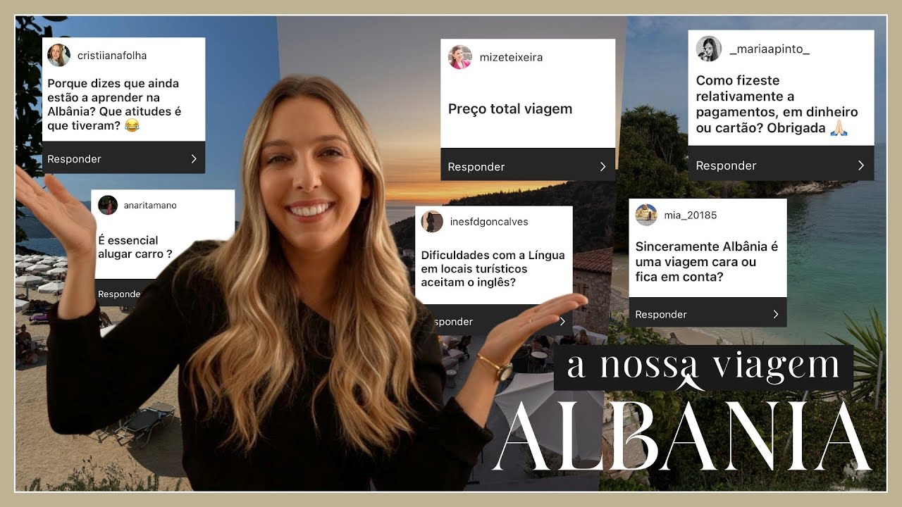 ALBÂNIA Q&A | Quanto custou?? (COM VALORES) | Inês Ribeiro