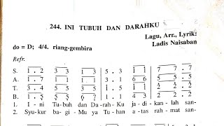 INI TUBUH DAN DARAHKU || Lagu Komuni Hari Raya Tubuh dan Darah Kristus || Lagu Misa Corpus Christi