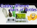 How to cut different parts of Glass bottles with OAIEGSD Glass Bottle Cutter