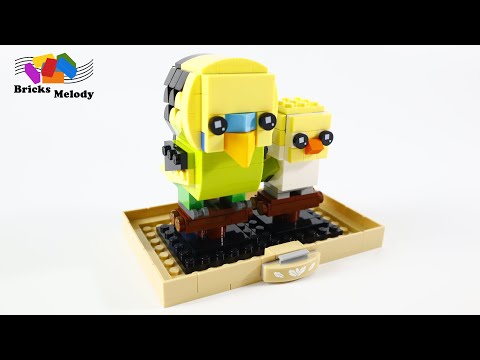 LEGO BrickHeadz 40443 Budgies - Speed Build Review