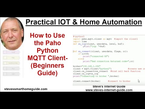 How to Use the Paho Python MQTT Client- (Beginners Guide)
