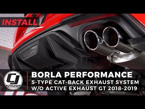 2018-2023 Mustang GT Install: Borla 3" S-Type Cat-Back Exhaust System with 4" Polished Tips