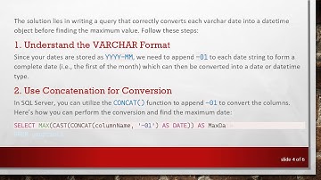 How to Convert Varchar to Datetime in SQL Server and Find the Max Value