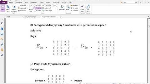 Introduction of Permutation Cipher with Examples Part 2