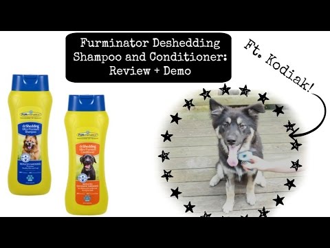 Furminator Deshedding Shampoo & Conditioner: Review + Demo!