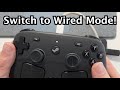 How to Connect to Cable & Switch to Wired Mode on Steam Controller!