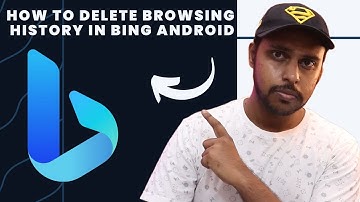 How to delete browsing history in bing android | clear browsing history in microsoft bing android