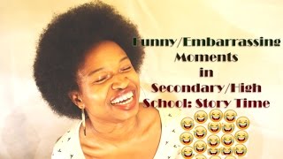 Funny\/Embarrassing moments in Secondary\/High School | StoryTime | ItsFolashadeM