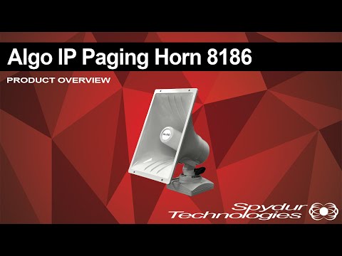 Algo IP Paging Horn 8186