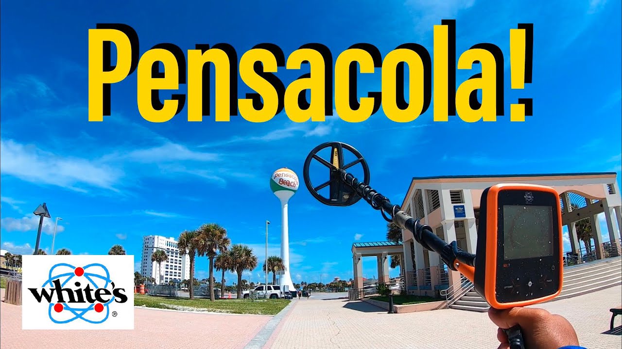 Pensacola Beach Metal Detecting! MX7 Live Digs. White’s Electronics