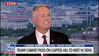 Sen. Roger Marshall on America Reports