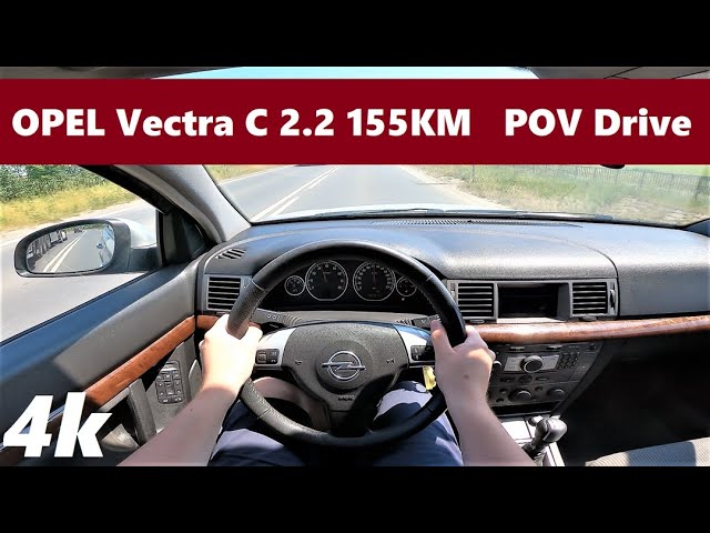Opel Vectra C (2005) 2.2 155KM POV DRIVE Test & Acceleration
