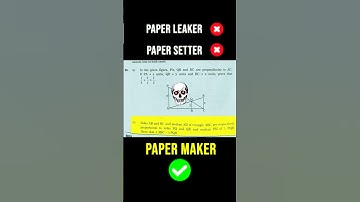 Paper Leaker ❌Paper Setter ❌Kishore Sir Is The Paper Maker ✅ CBSE 2025 Maths Exam #boardexam2025
