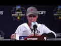 OU softball wins third straight World Series, Patty Gasso says she feels 'free' at press conference