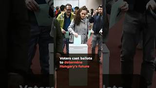 Voters Cast Ballots In Pivotal Hungarian Election Aj