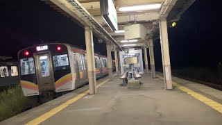 【上越線E129系】越後川口駅発車