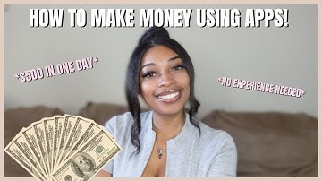 Quick & Easy Ways To Make Extra Money USING APPS! | Side Hustle Ideas 2021 | Extra $$ During Holiday