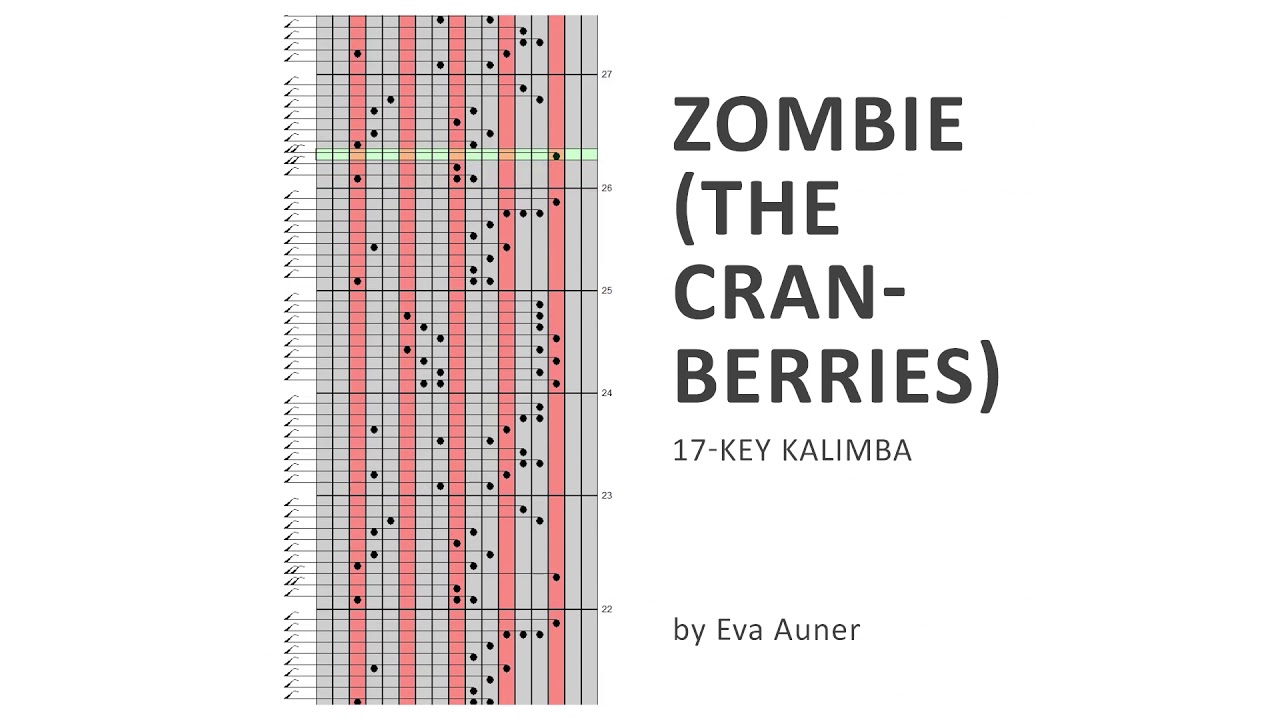 kalimba Zombie by The Cranberries – 17-key kalimba – Auner - YouTube