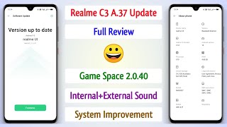 Realme C3 A.37 Update Review - Game Space 2.0.40, Internel + External Sound Recording & Bug Fixes 😈🔥 screenshot 5