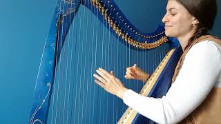One Love - Bob marley - harp cover - Evélina Simon