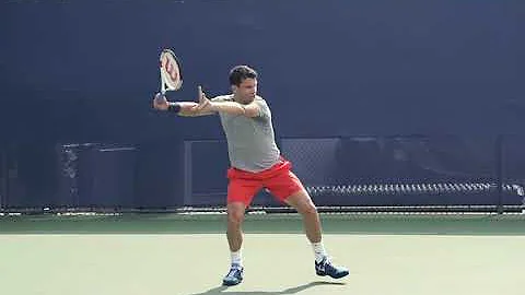 Dimitrov Slow Motion Forehand
