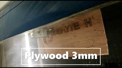 Laser Cutting Berytech Fab Lab Logo