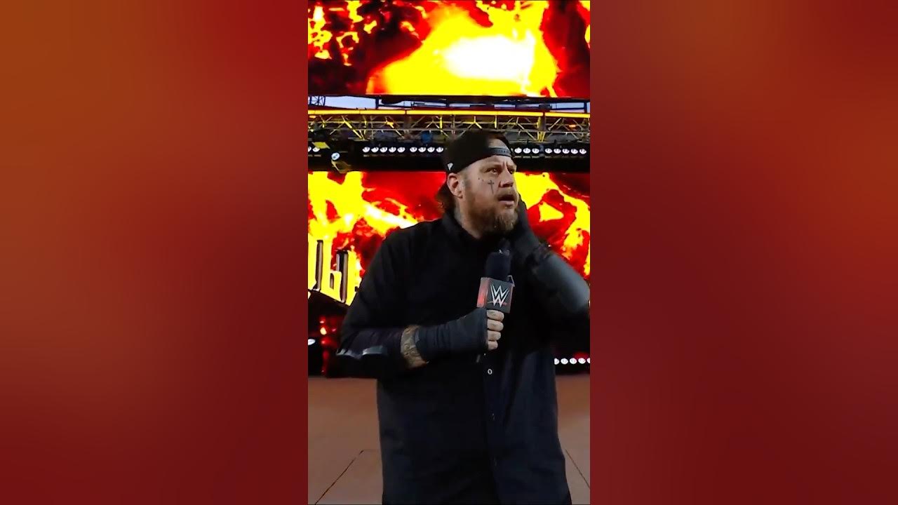Jelly Roll might start hearing the voices in his head too 🎤 #SummerSlam Jelly Roll might start hearing the voices in his head too 🎤 #SummerSlam