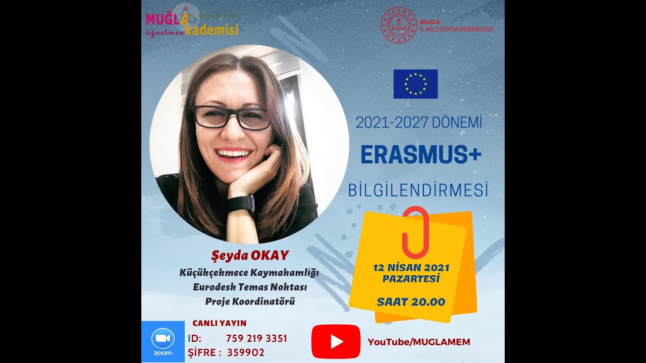 2021-2027 Dönemi Erasmus+ Bilgilendirmesi (AB Projeleri)