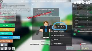 A Screenshot Of A Hacker Exploiting And Being Toxic To People That Are Lower Level Combat Warriors