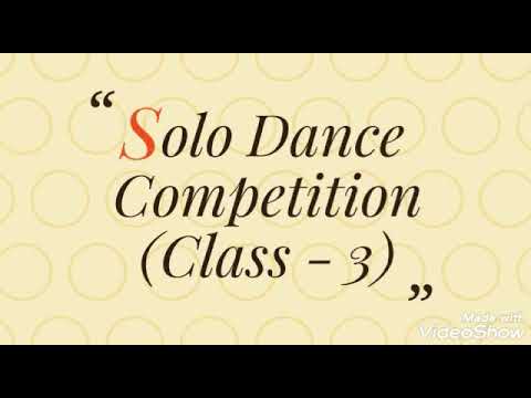 Solo Dance competitions class 03 - YouTube