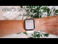 WHAT'S ON MY APPLE WATCH! (series 6!)