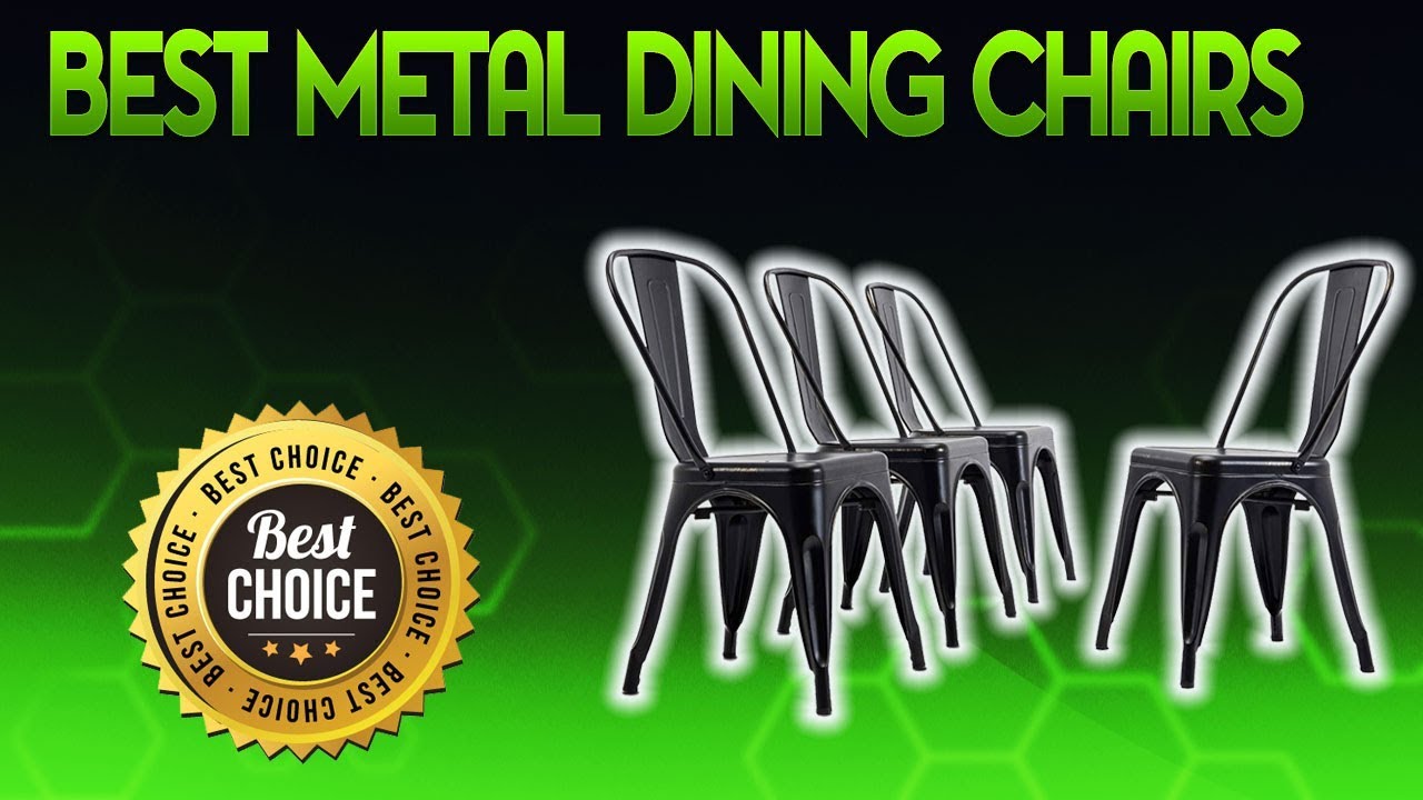 Best Metal Dining Chairs 2020 Metal Dining Chair Review YouTube