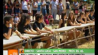 Vivo en Argentina - Buenos Aires - Santa Lucía - Percu Impacto - 28-12-12