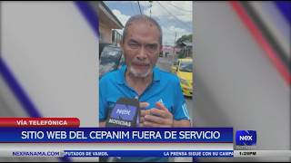 CEPANIM website down during registration process | Air Europa