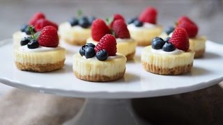 RECEPT | Mini Cheesecakes