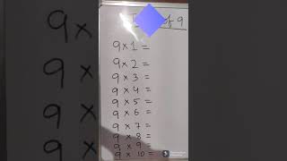 Trick of Table-9 table|@shortcuttricks|#Mathtricks|math for students|math|#shorts