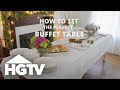 Long Table Lunch Ideas